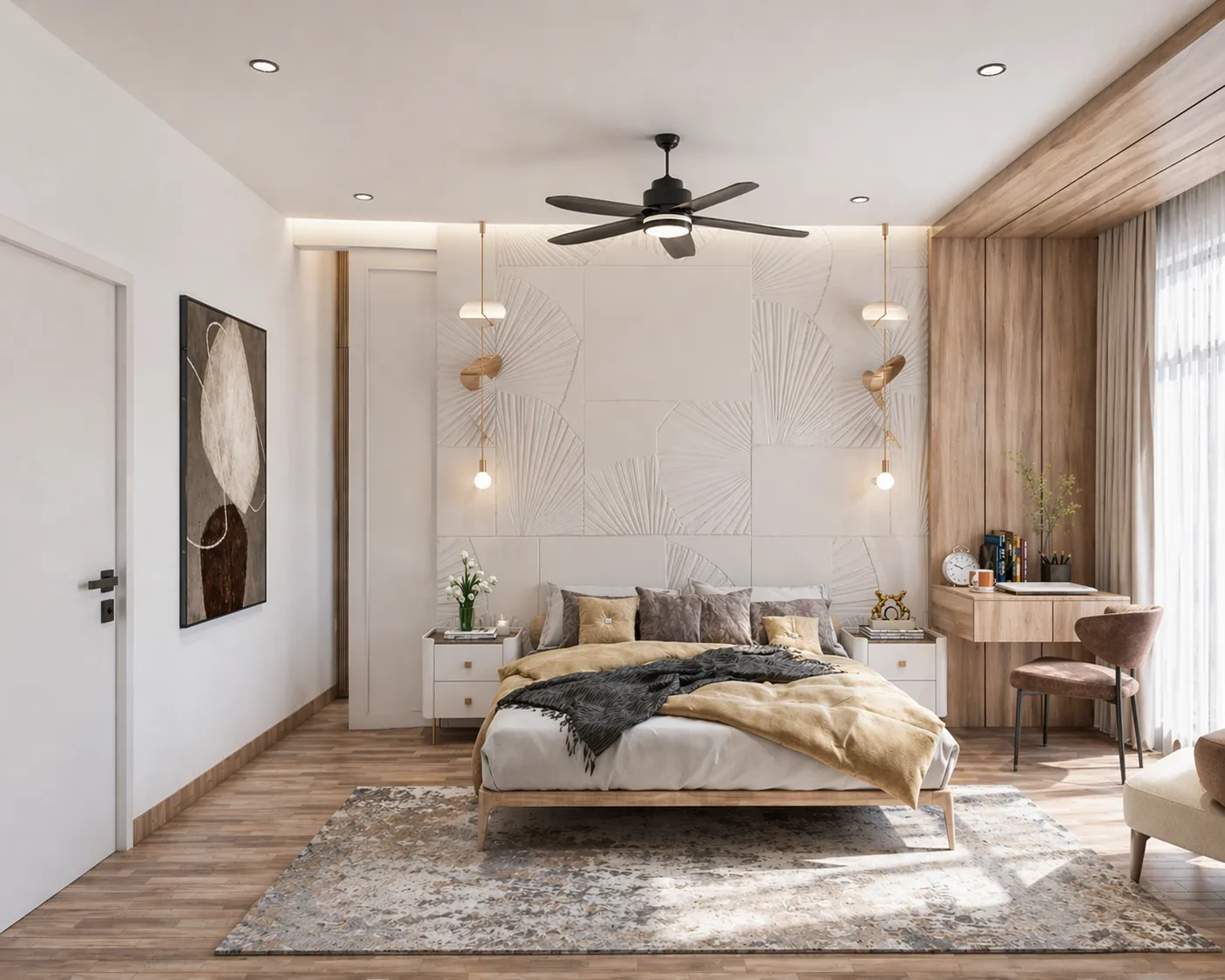 Ansal Heights, Brother's bedroom