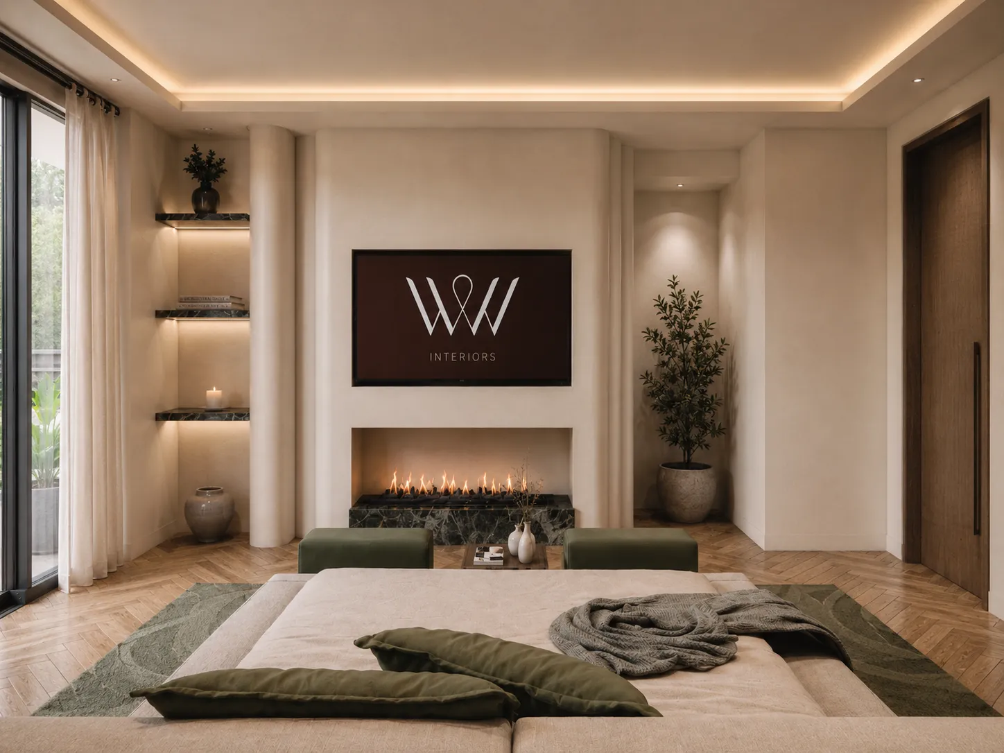 Jebel Ali Village II, Cousin's bedroom