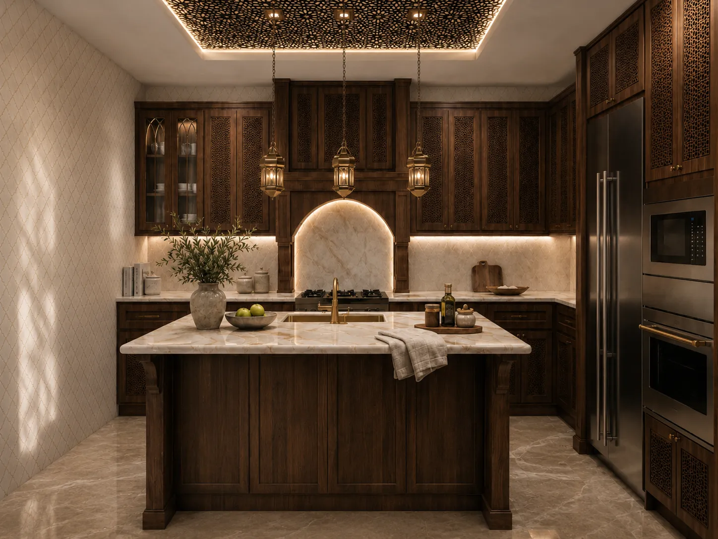 Elie Saab, Arabian Ranches 3: the kitchen