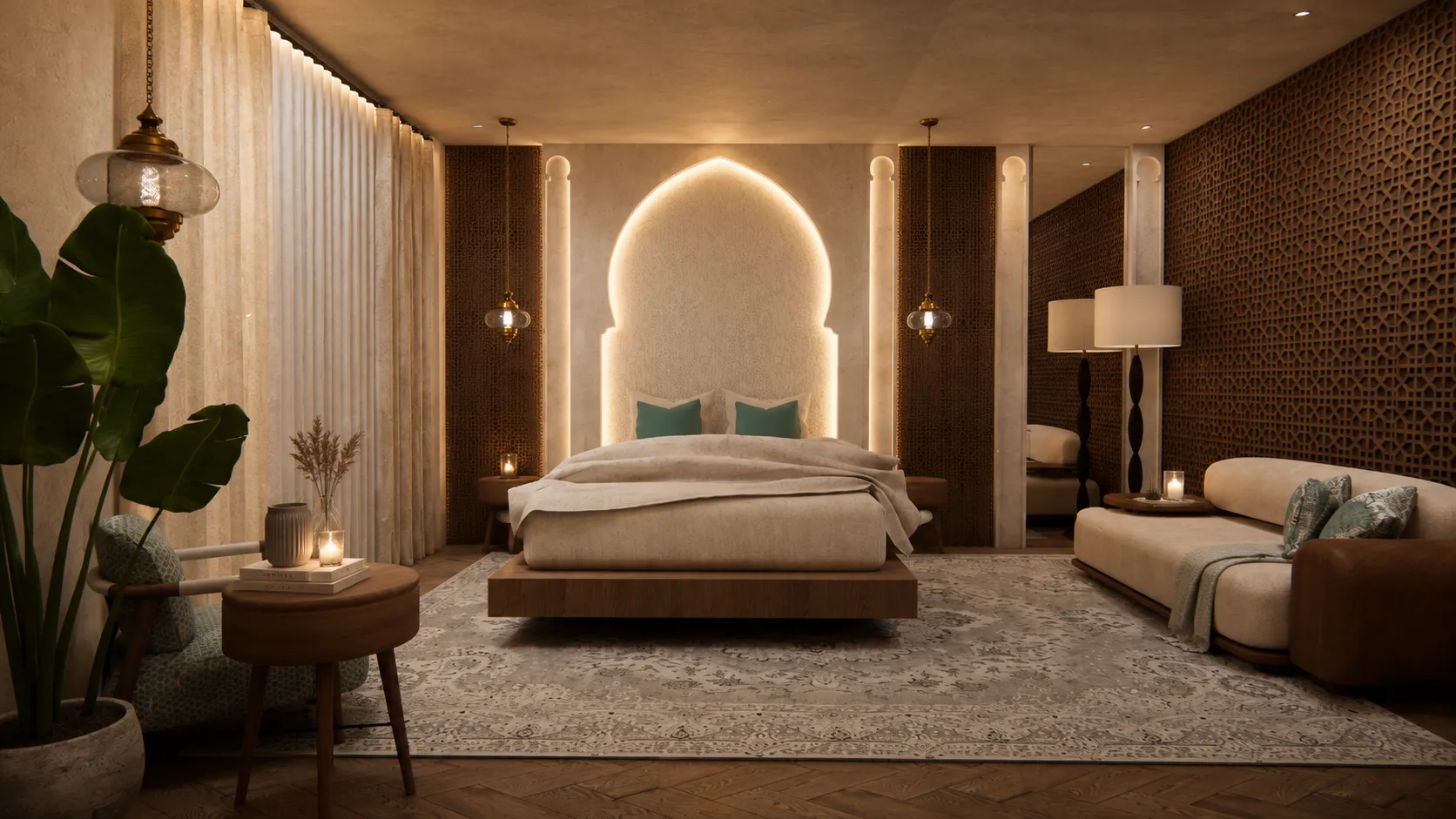 Elie Saab, Master bedroom