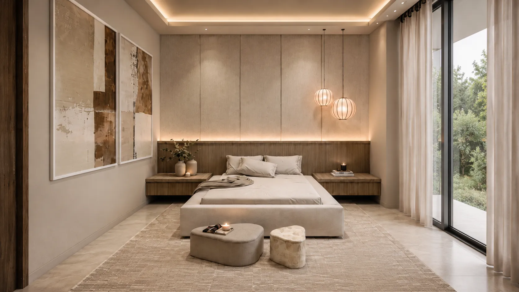 Jebel Ali Village II, Guest bedroom