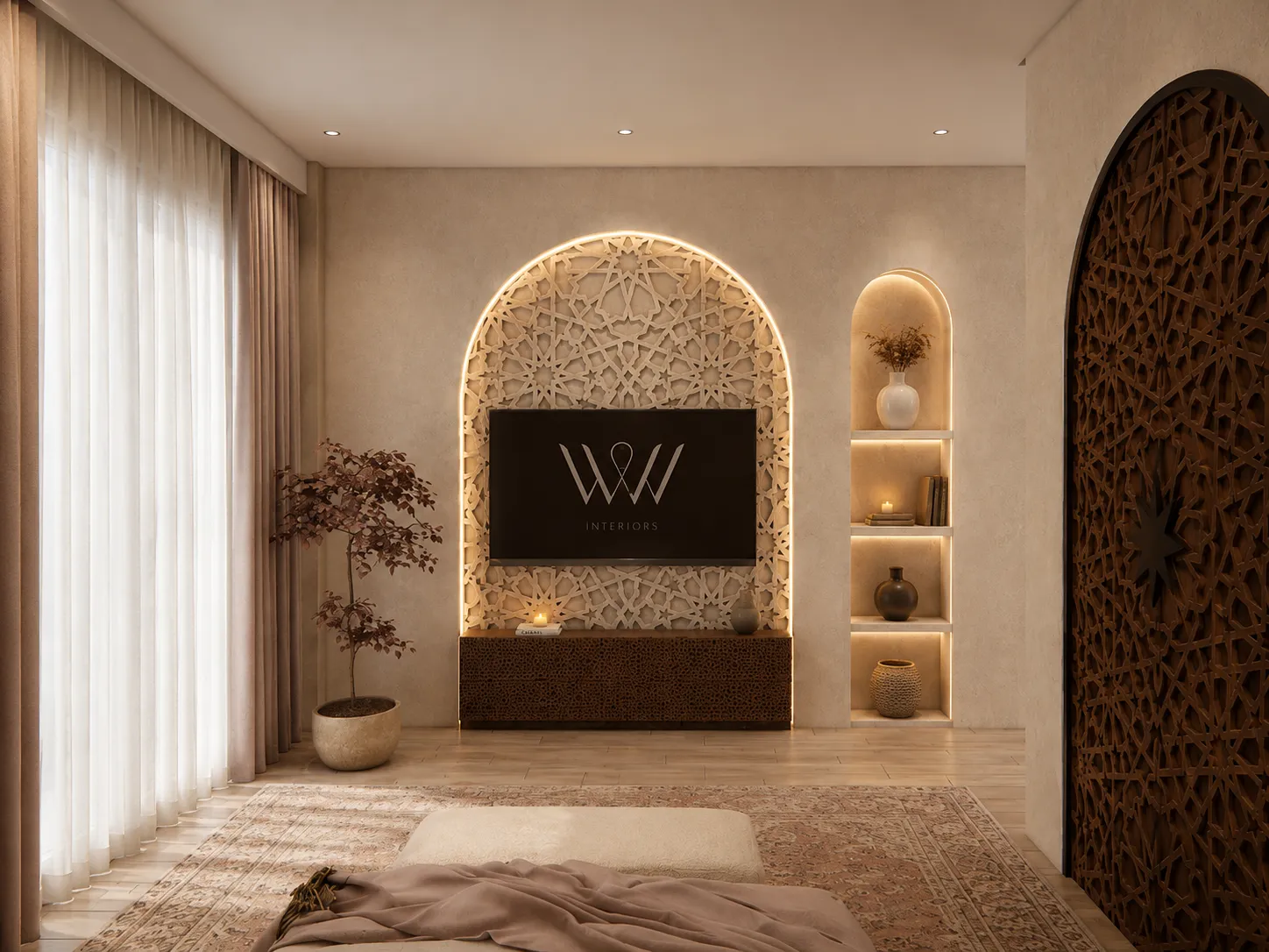 Elie Saab, Daughter's bedroom