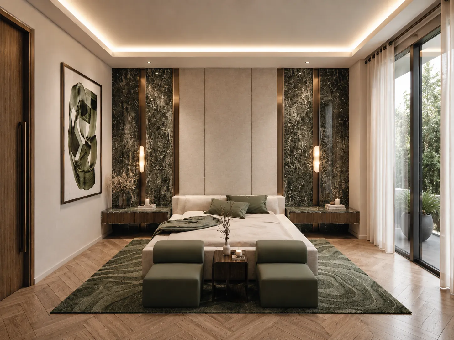 Jebel Ali Village II, Cousin's bedroom