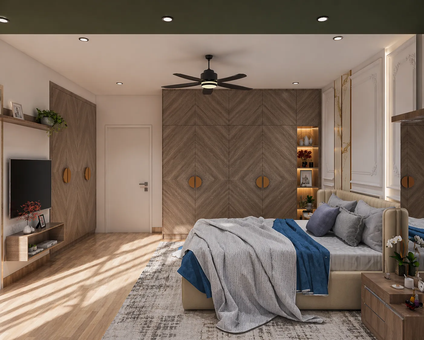 Ansal Heights, Guest bedroom