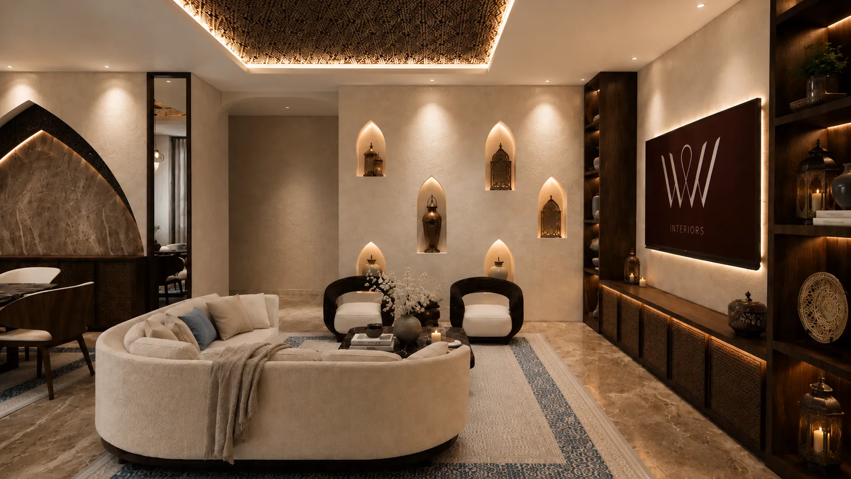 Elie Saab, Living and dining