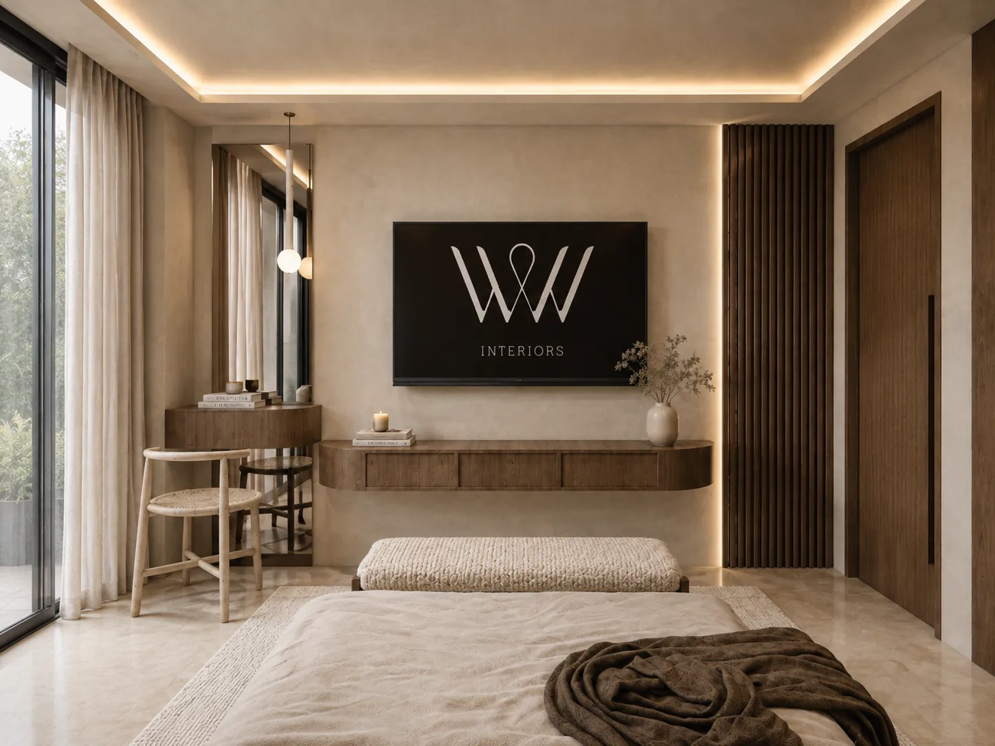 Jebel Ali Village II, Master bedroom