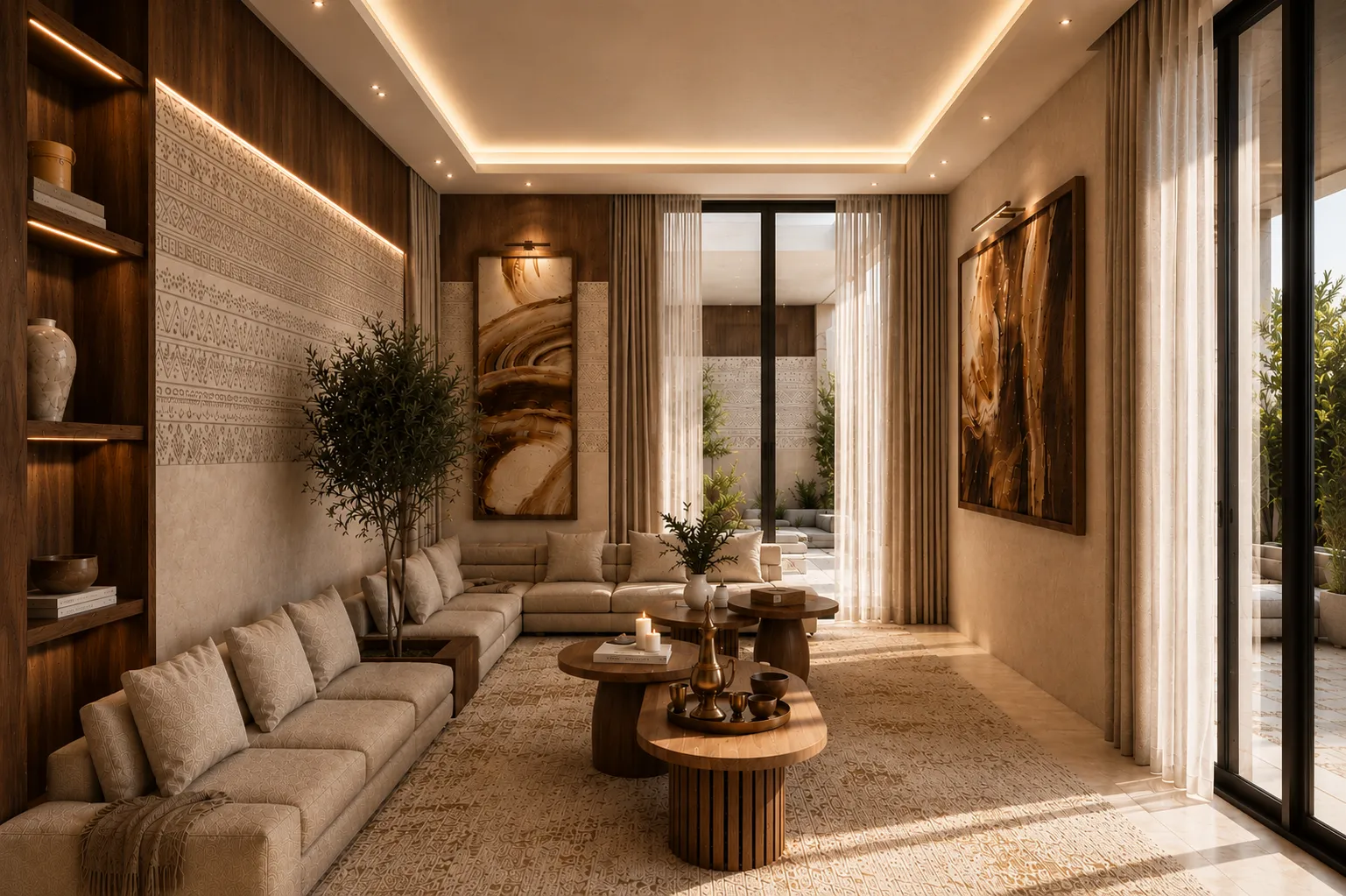 Elie Saab, Indoor majlis