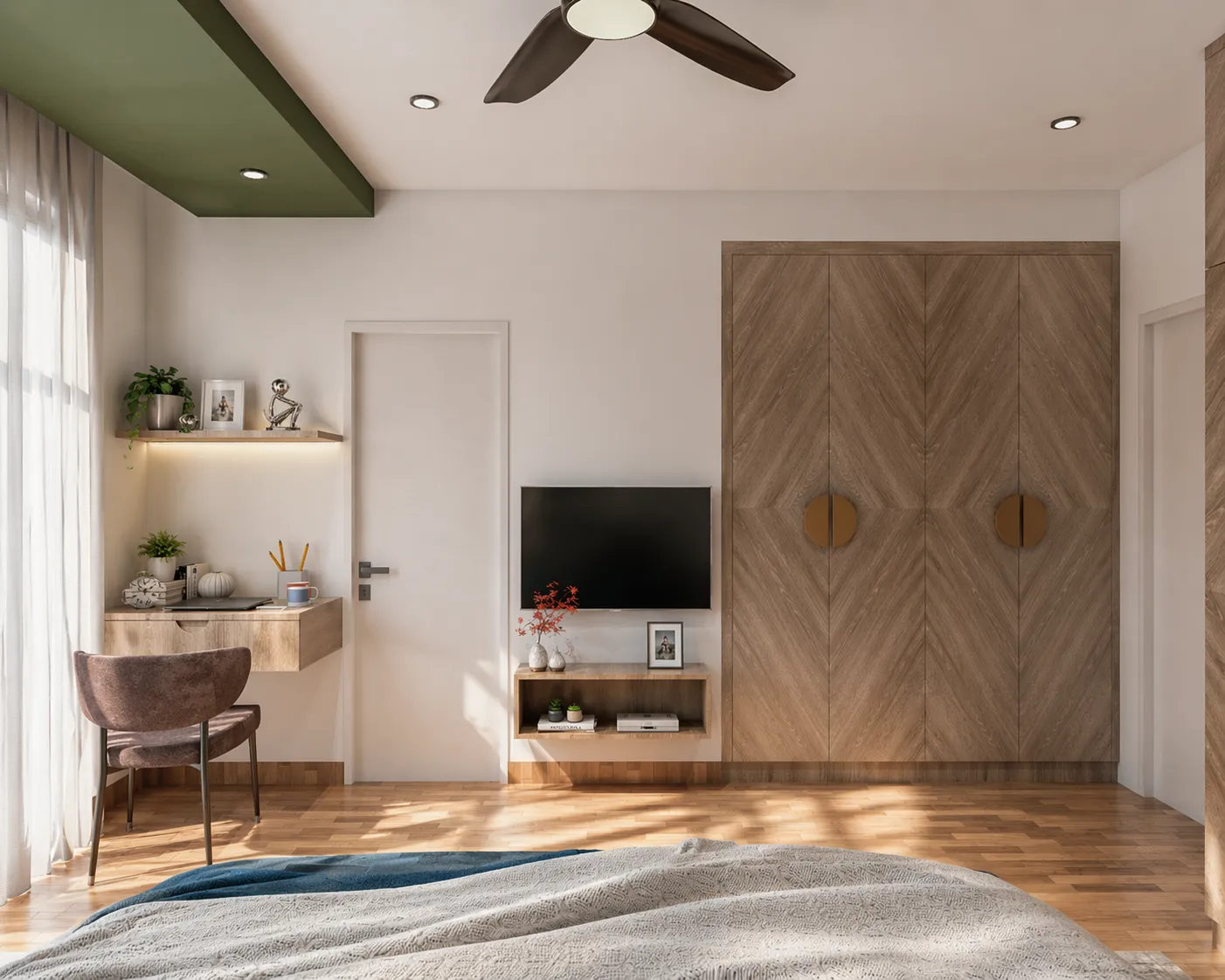Ansal Heights, Guest bedroom
