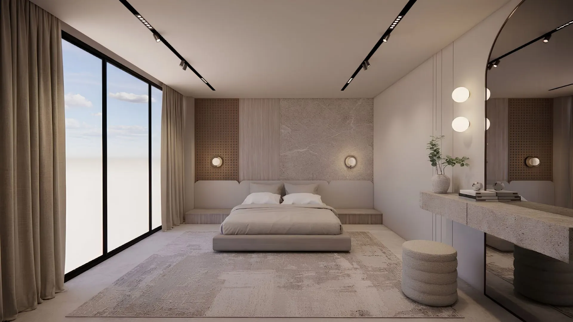 Mirador, Bedrooms