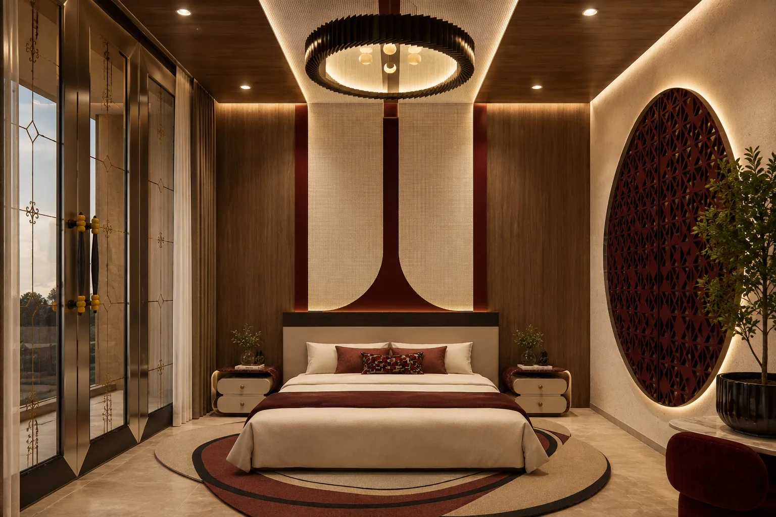 Jebel Ali Village, Master bedroom